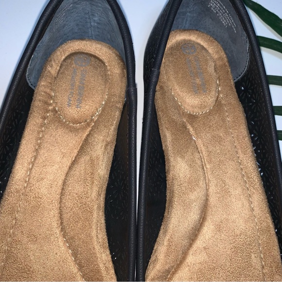 GIANI BERNINI Odeysa slip on black flats size 7.5 - Picture 7 of 9